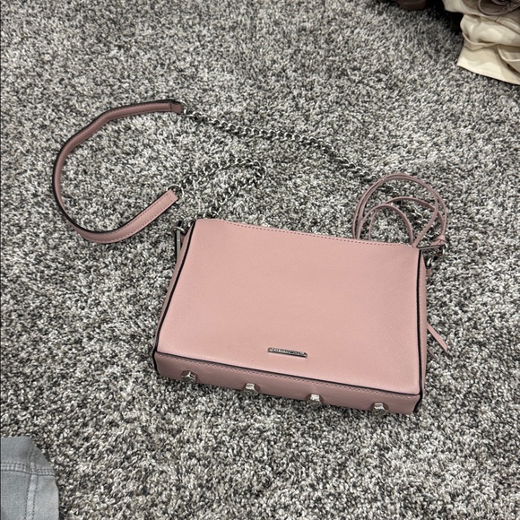 Rebecca Minkoff Avery Light Blush Pink Crossbody - Picture 3 of 8